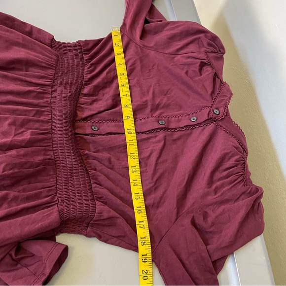 Boden 10R Women's Shirred Waist Tier Midi Dress Western Boho Prairie Cottage NEW - Picture 11 of 13